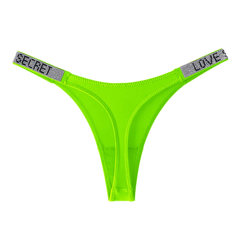 LOVE Rhinestone Panty