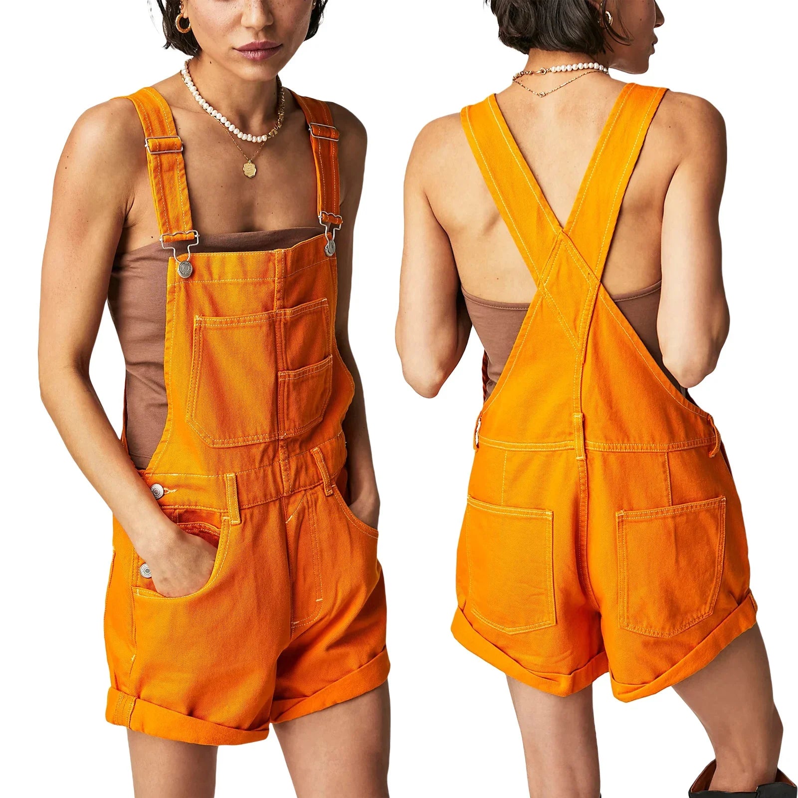 Denim Overalls