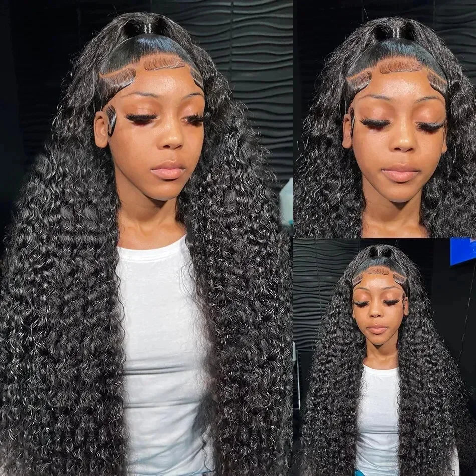 13x6 Deep Wave HD Lace Frontal Wig