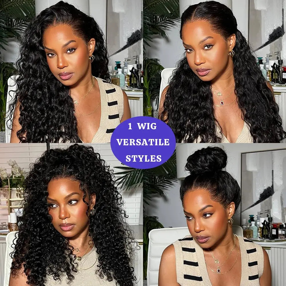 Deep Wave 360 Lace Front Wig
