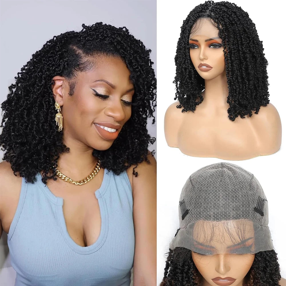 Synthetic Full Lace Front Braid Wig