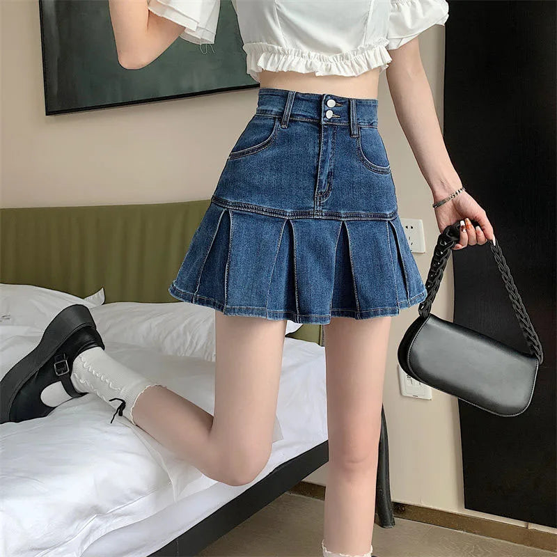 Mini Denim Skirt