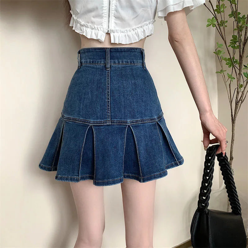 Mini Denim Skirt