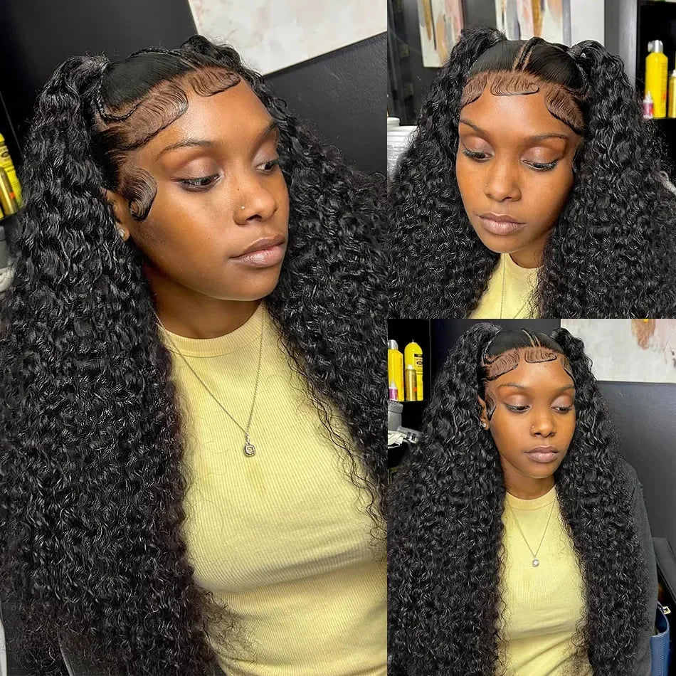 13x6 Deep Wave HD Lace Frontal Wig