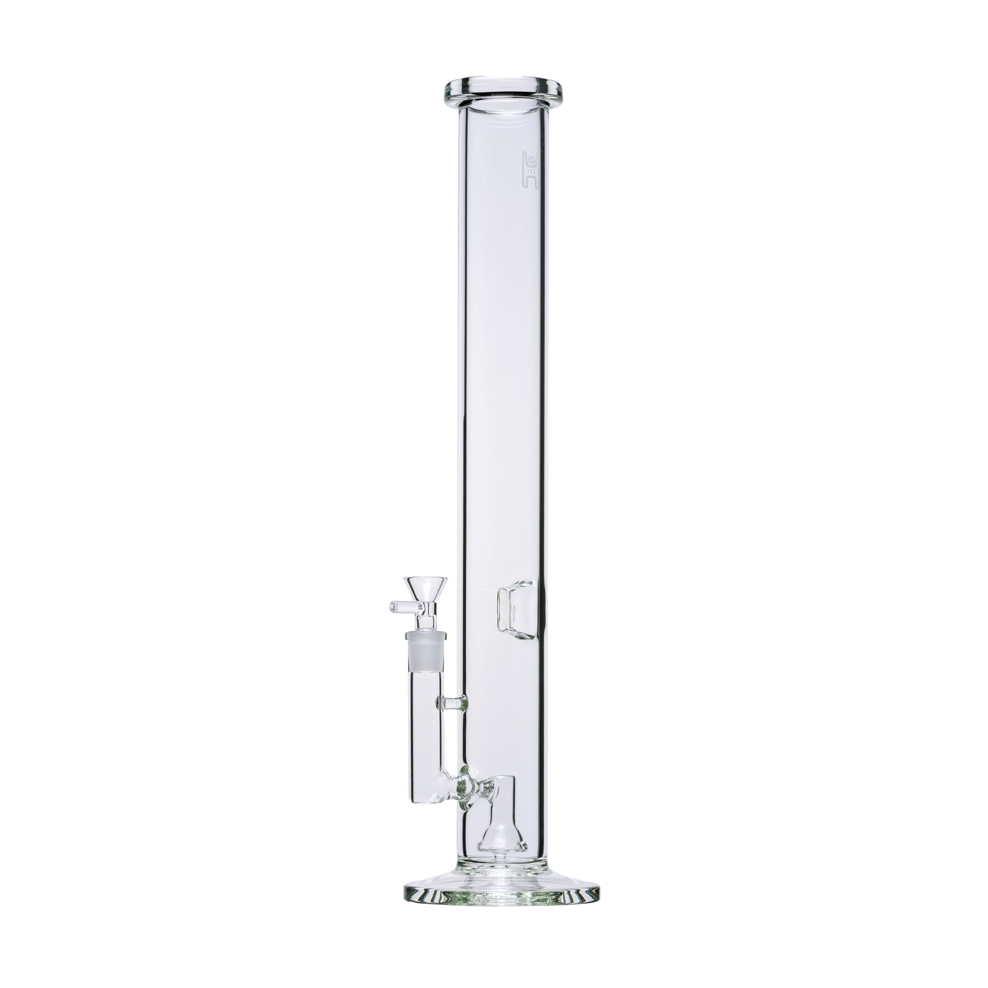 Human Grade 18" Tube Straight Glass Water Pipe