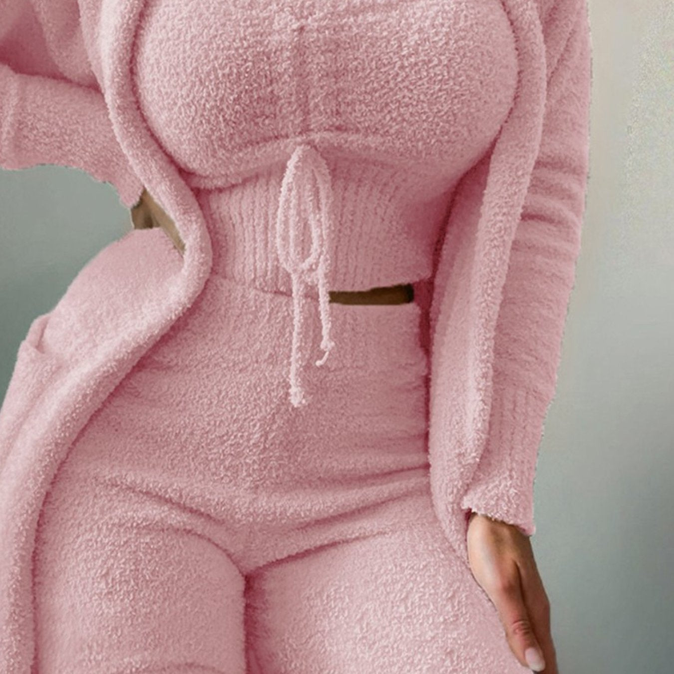 Plush Three-Piece Homewear Set