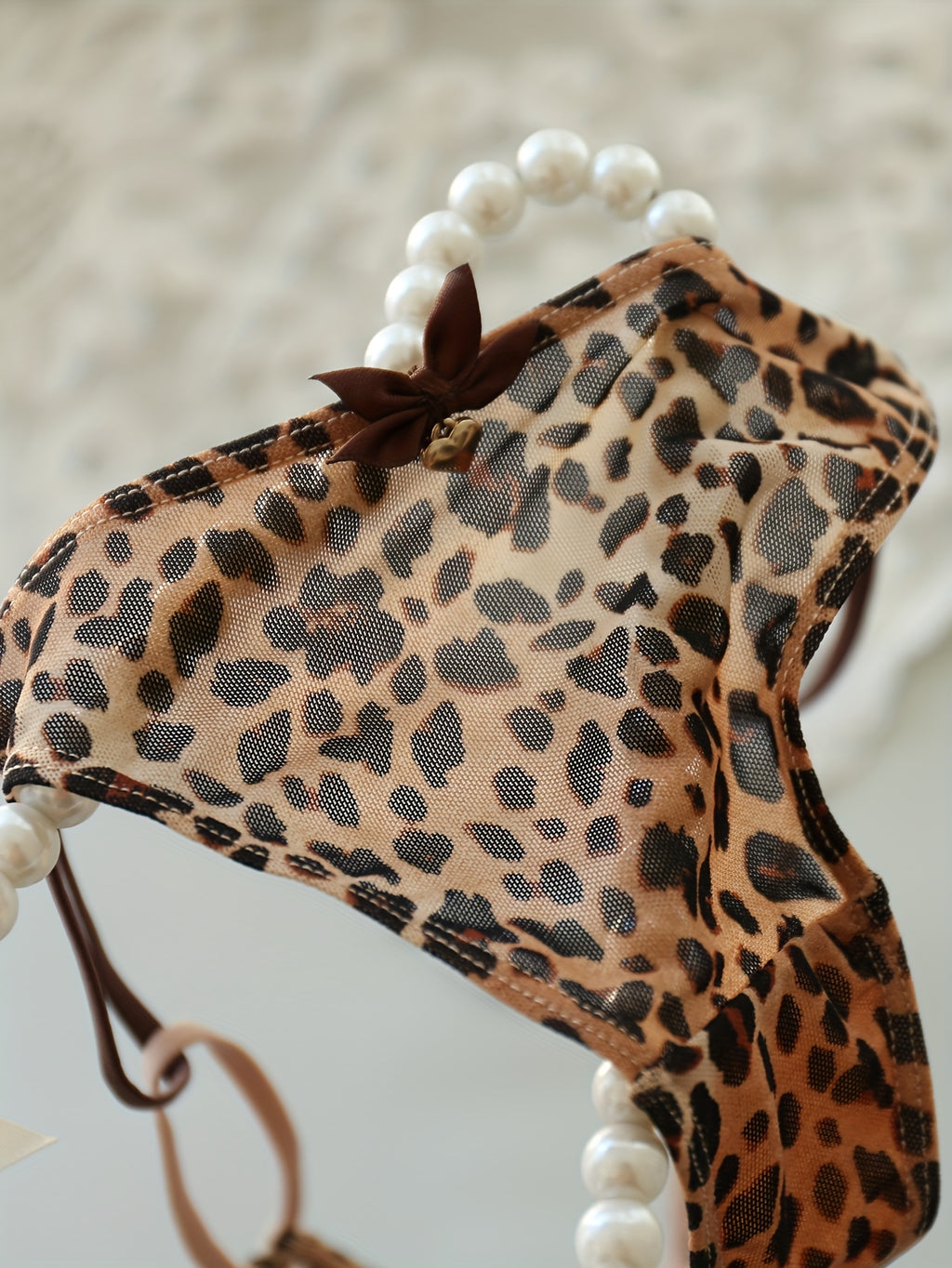 {5-Pack} Low-Rise Sheer Thong Underwear