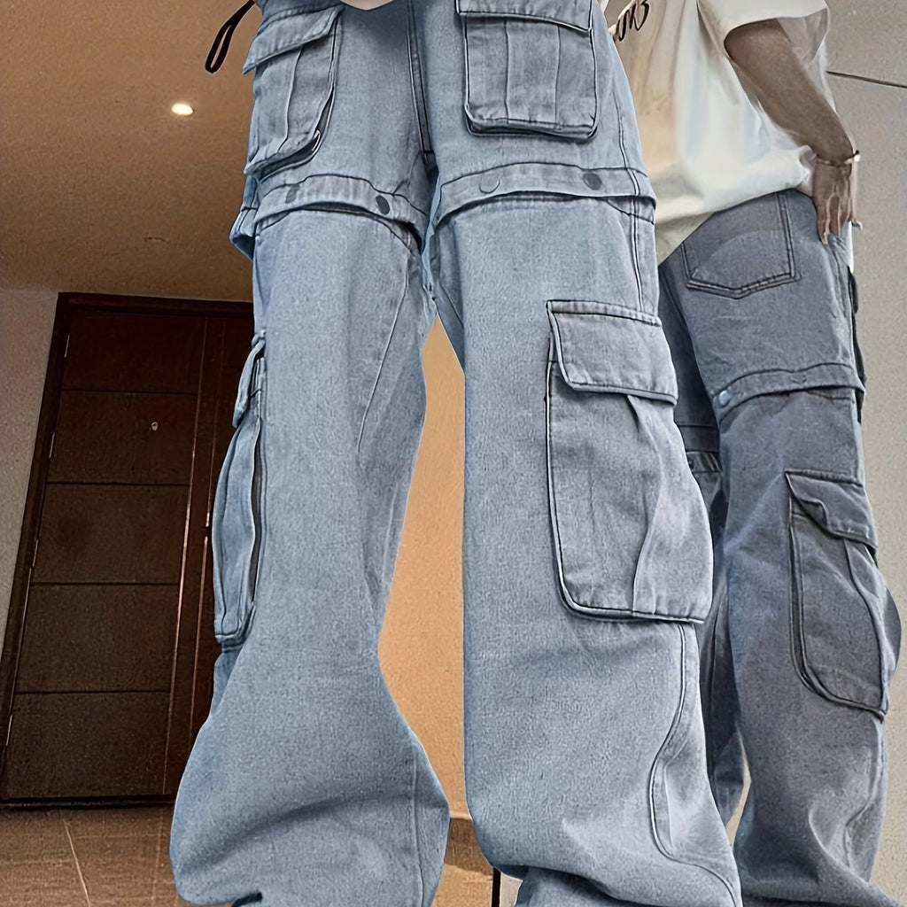 Detachable Cargo Jeans