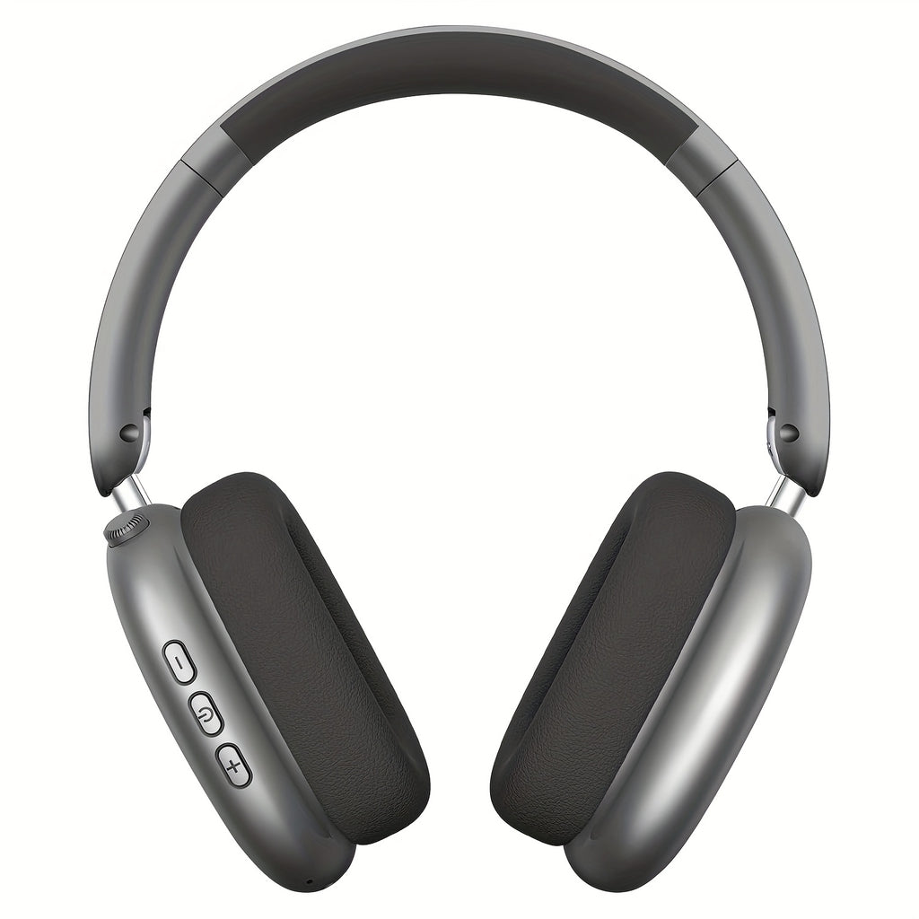 Over Ear Wireless Headphones Noise Canceling Hi-Res Audio, 48H Playtime, Foldable, Breathable Soft Earpads