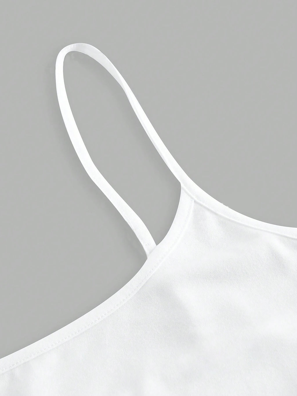 Bratz Glitter Letter Print Spaghetti Strap Crop Top