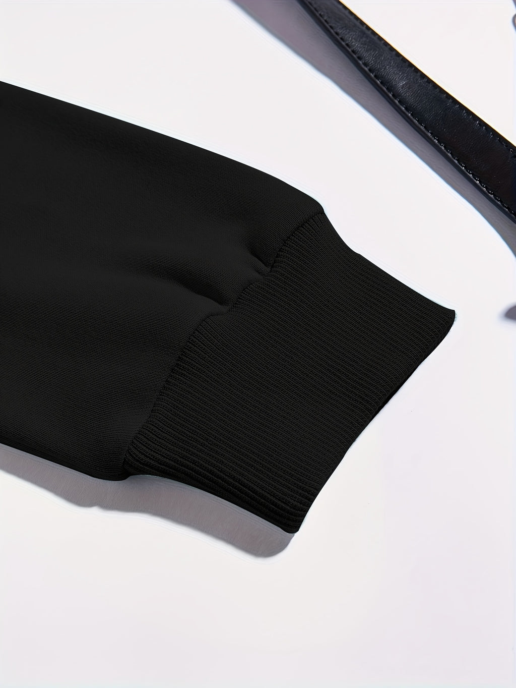 Women'S Sporty Casual Letter Print Crew Neck Sweatshirt - Cozy Fleece-Lined, Machine Washable, Black with "OVERSTIMULATED" Design, Perfect for Fall/Winter, Casual Sportswear | Relaxed Fit Sweatshirt | Machine Washable Top, Sw