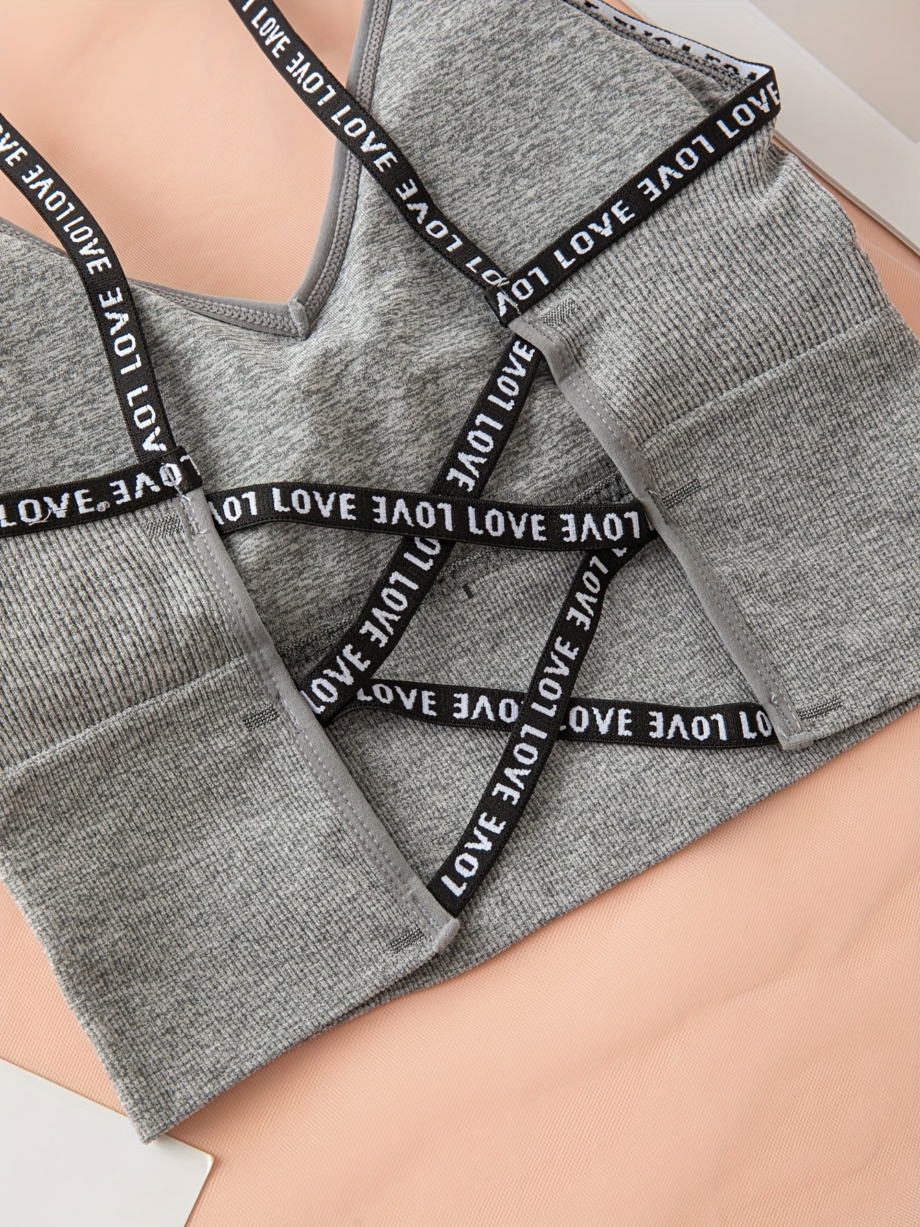 5 Sets of Comfortable And Breathable Fashionable Letter Lingerie Set