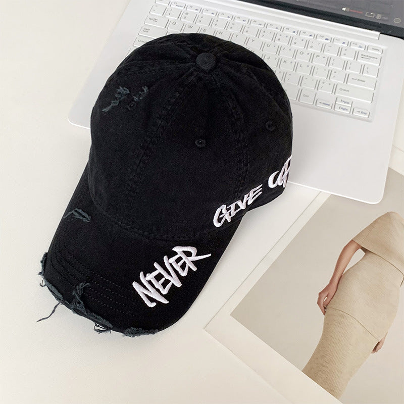 Distressed Baseball Cap