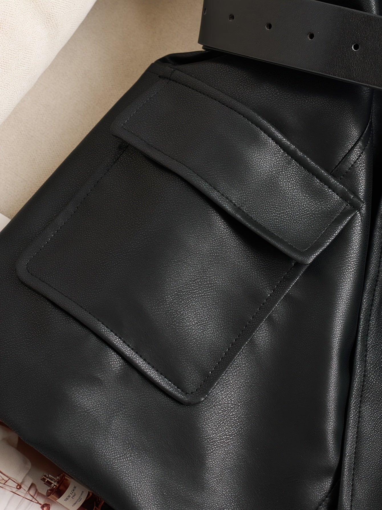 Stylish Waist-Cinched Vest