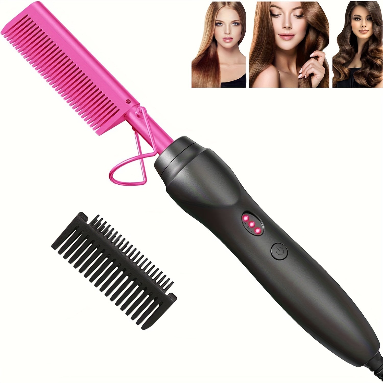 Hot Comb Hair Straightener