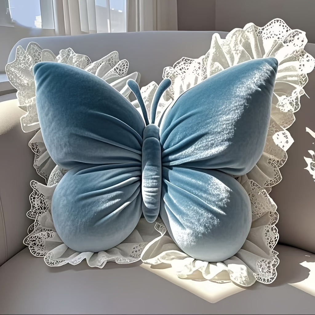 Butterfly-Shaped Pillow