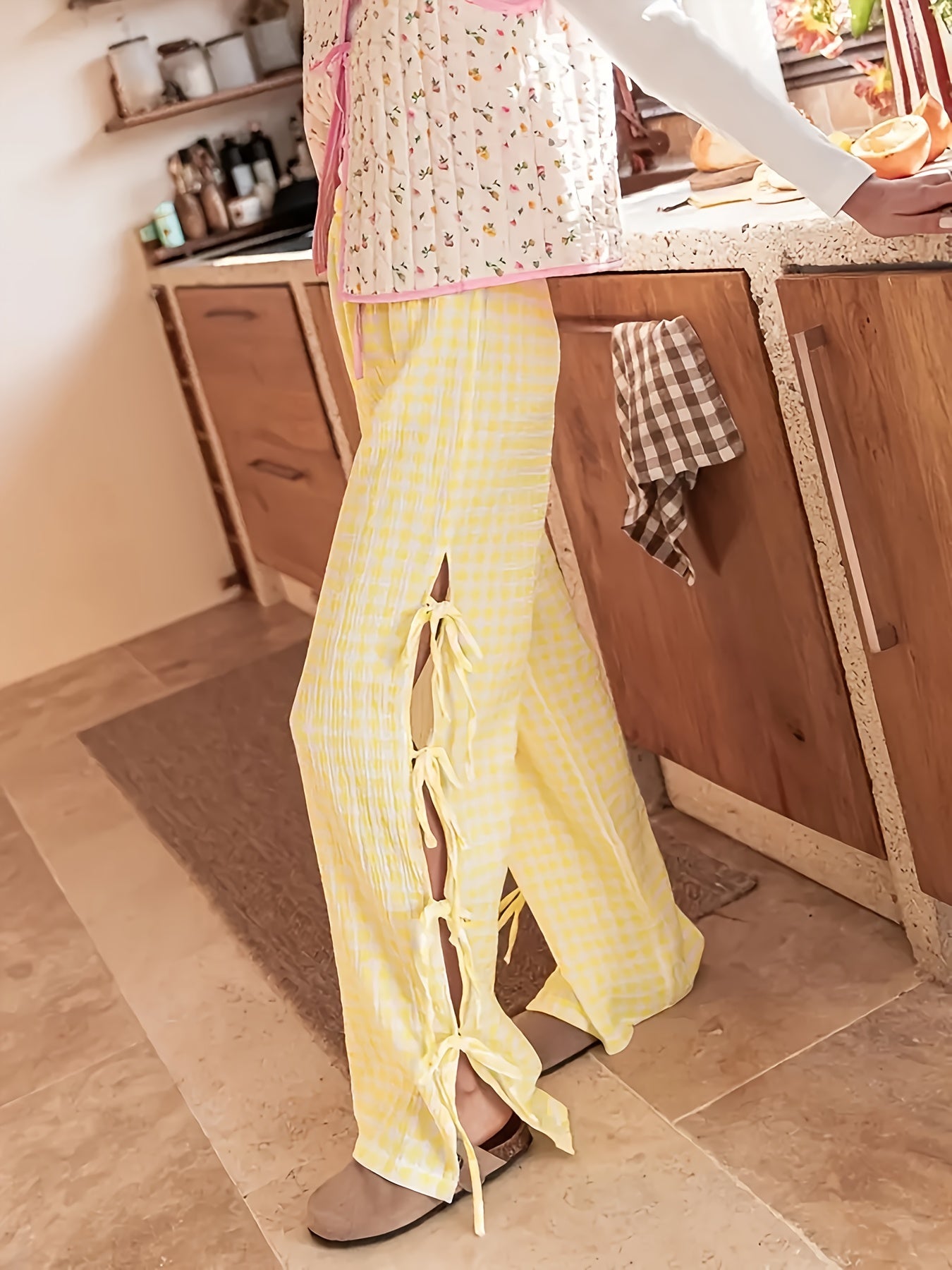 Casual Wide-Leg Pants