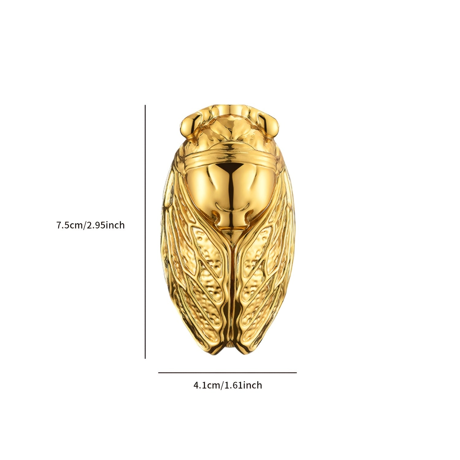 Gold Cicada Lighter