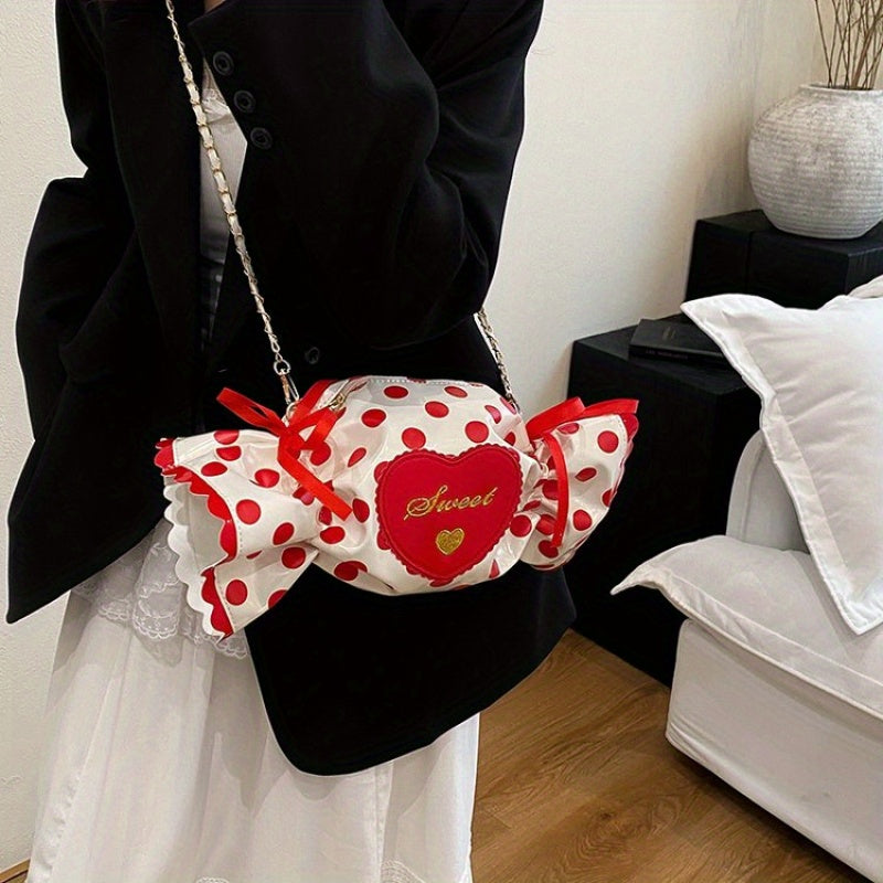 Cute Candy-Shaped Mini Crossbody Bag