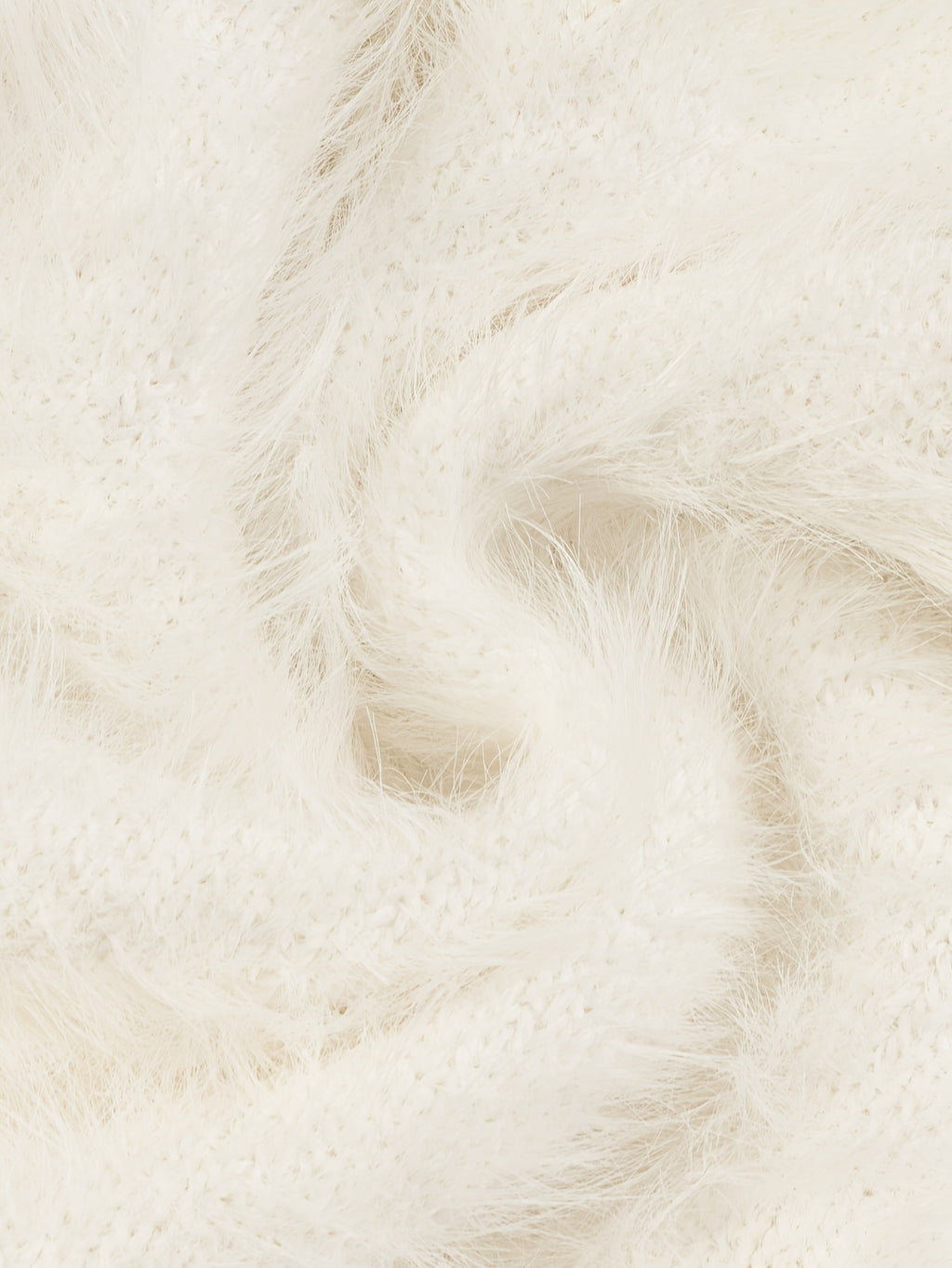 Cozy White Cardigan with Floral Buttons