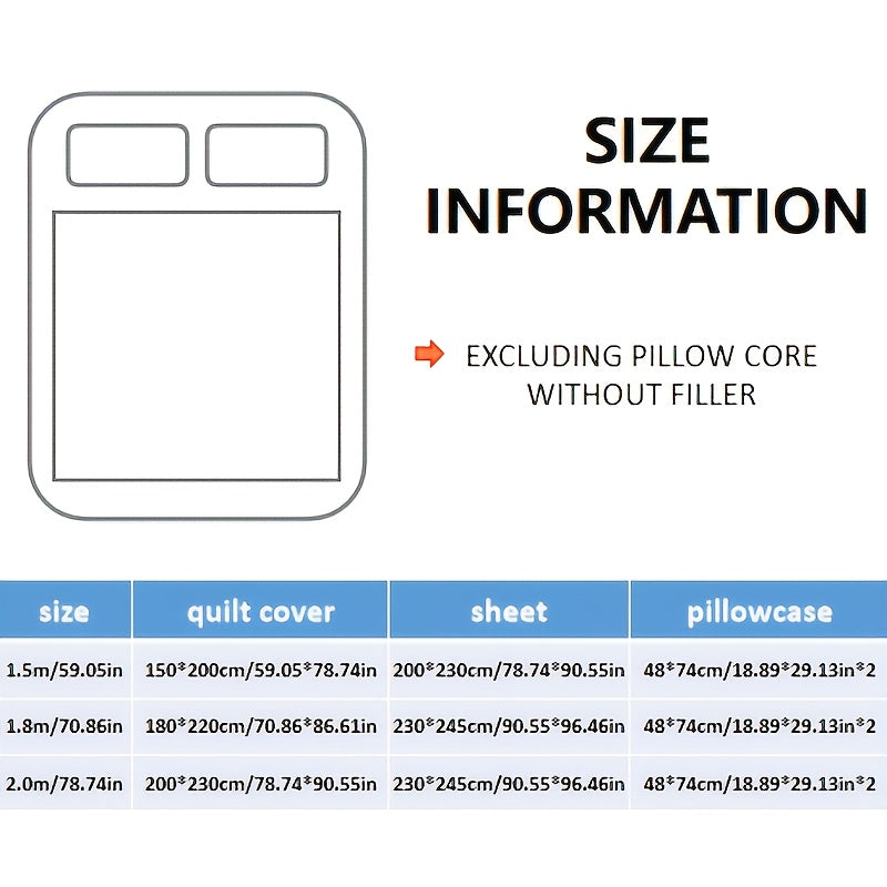 Teddy Bear Towel Bedding Set, Including 1 Duvet Cover, 1 Bed Sheet, And 2 Pillowcases