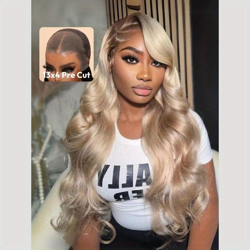 13x4 Sandy Blonde Ombre Loose Body Wave Lace Frontal Wig