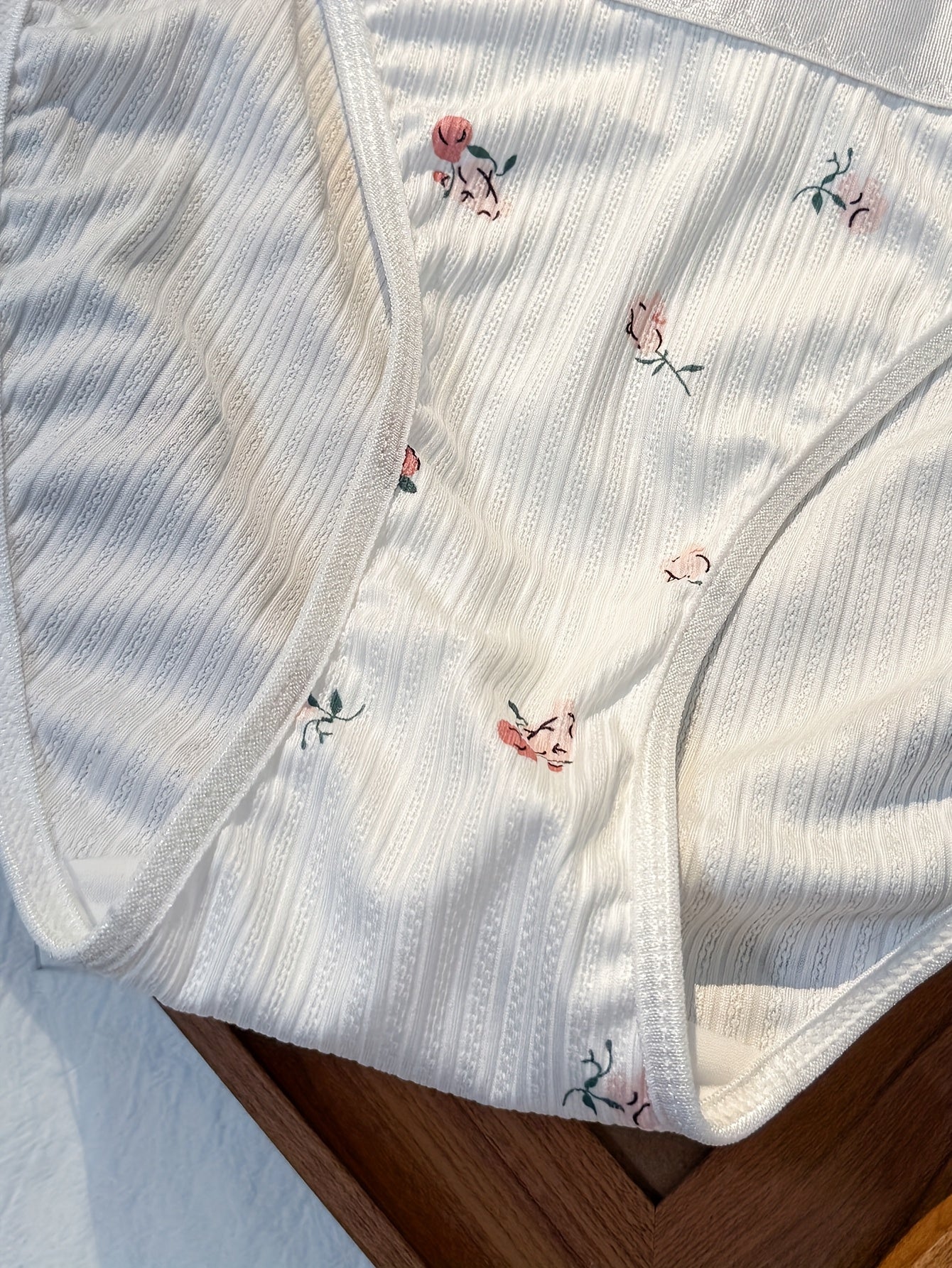 Floral Print Lingerie Set