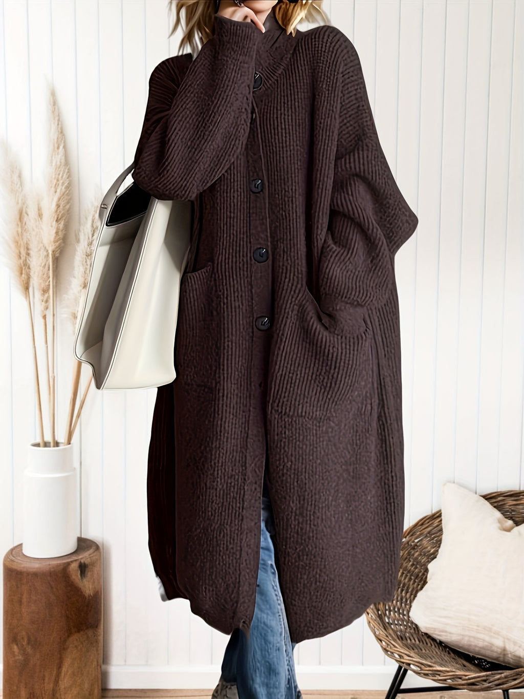 Warm Long Cardigan