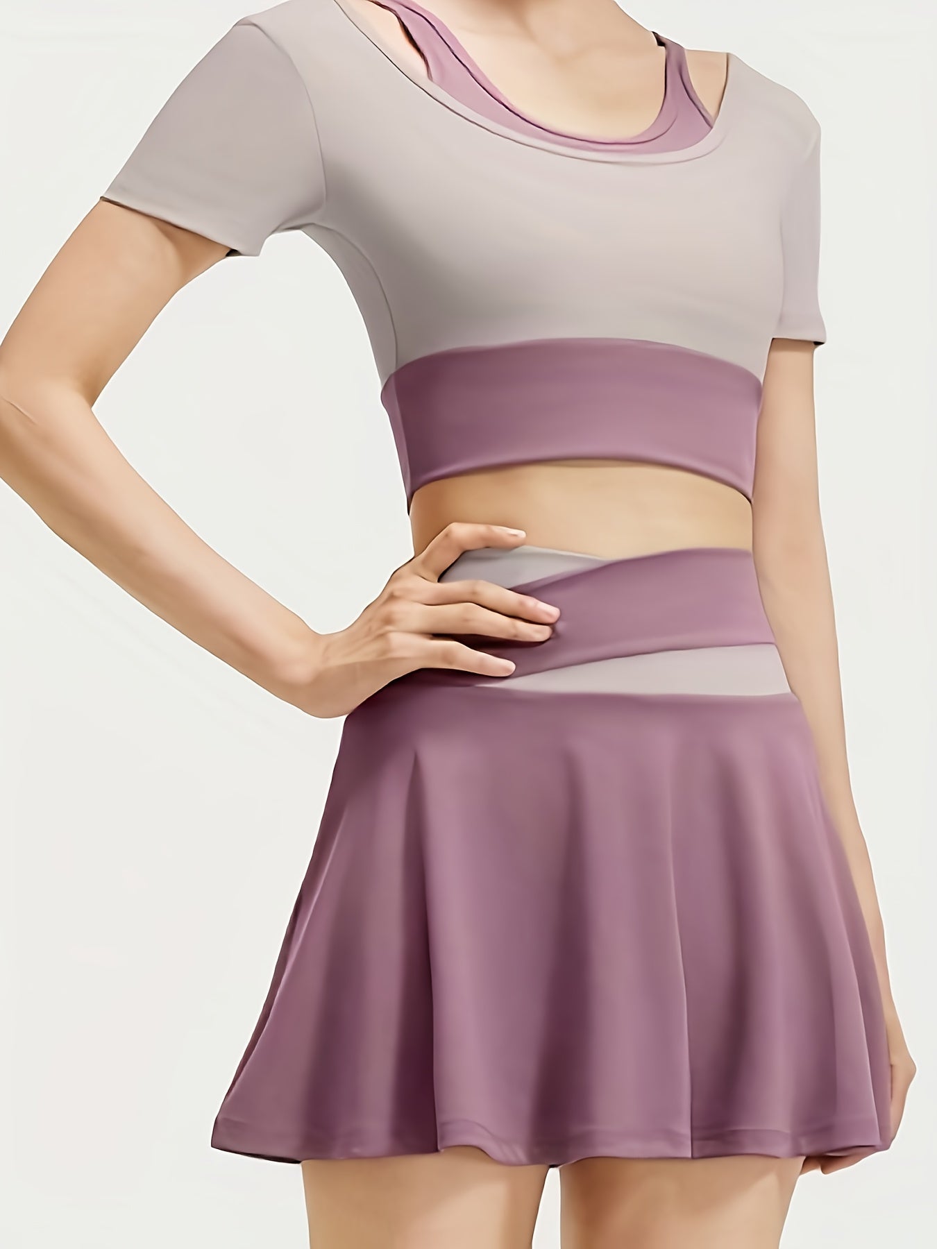 High-Waisted Sports Skirt