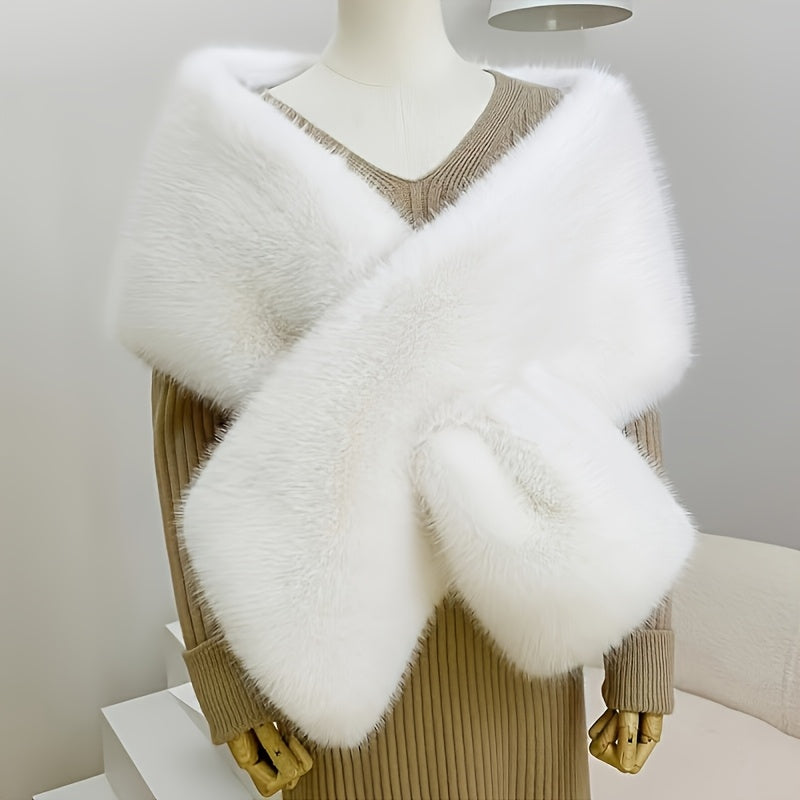 Faux Fur Capelet