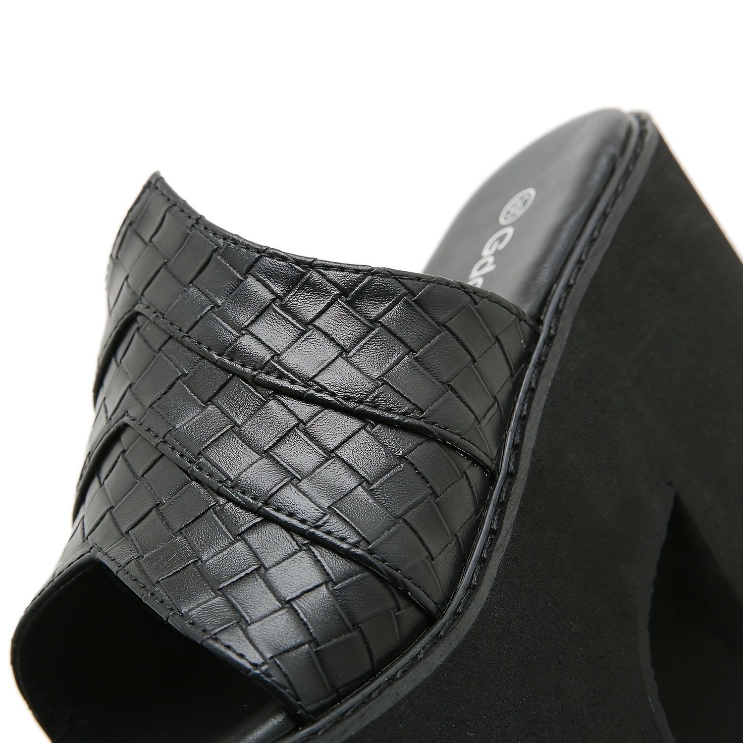 Platform Sandals with Thick Wedge Heel