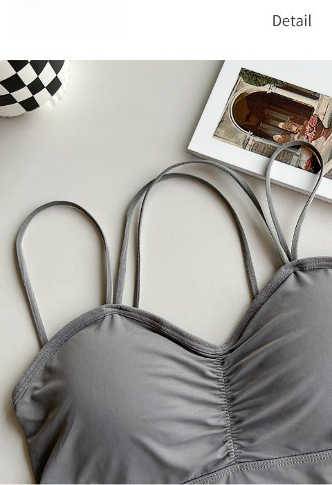 Set of 4 Sexy Lace-Back Camisoles