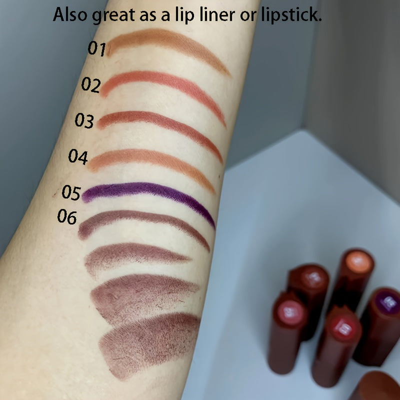 Two-in-One Lip Liner and Lipstick