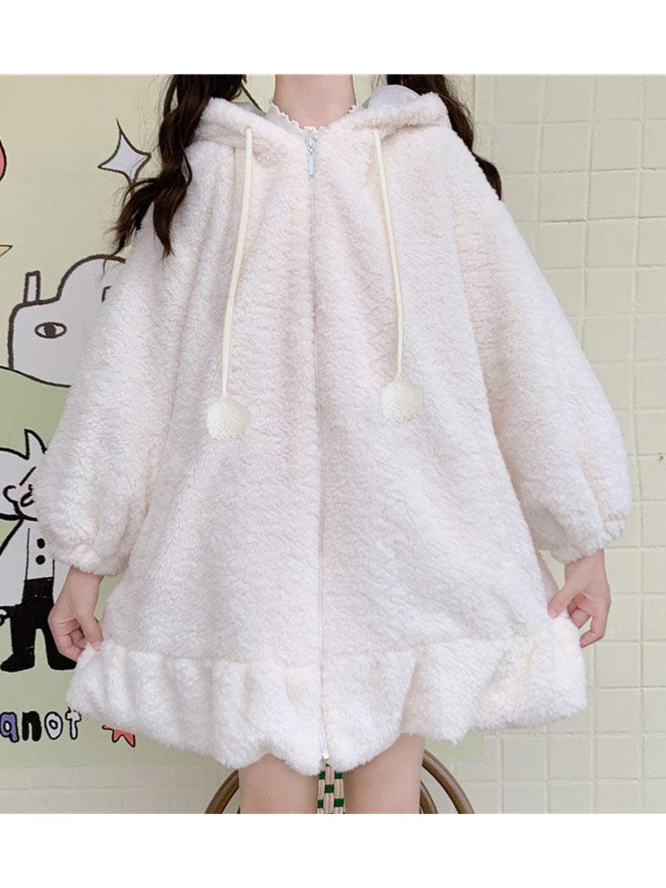 Bunny Ear Hoodie Jacket