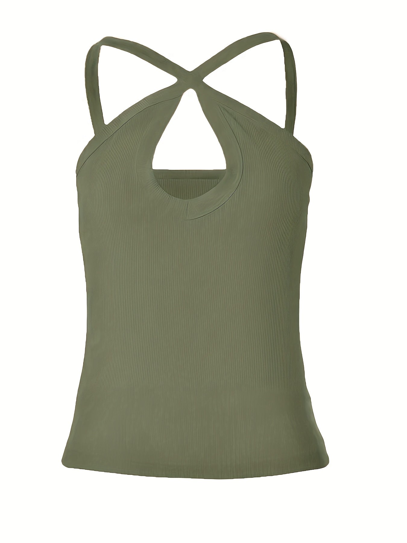 Stretchy Ribbed Tank Top