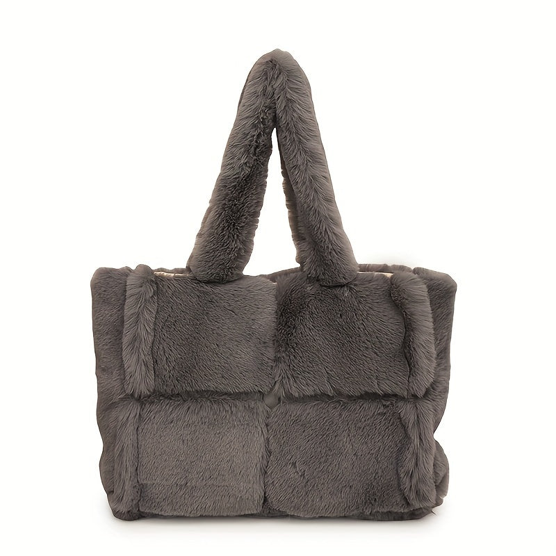 Faux Fur Shoulder Bag