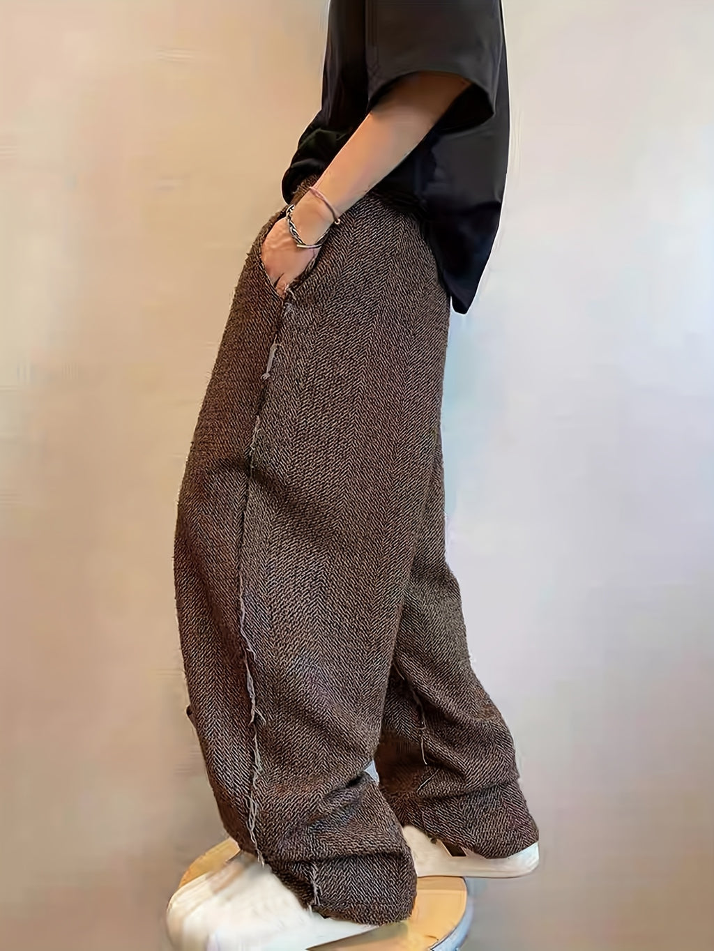 Tweed Pants