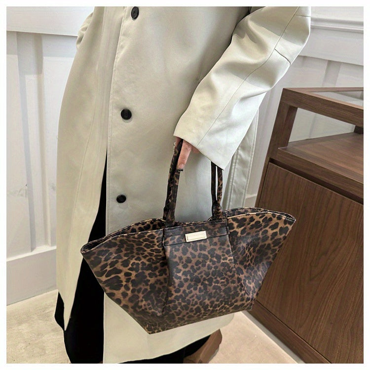 Leopard Print Tote Bag