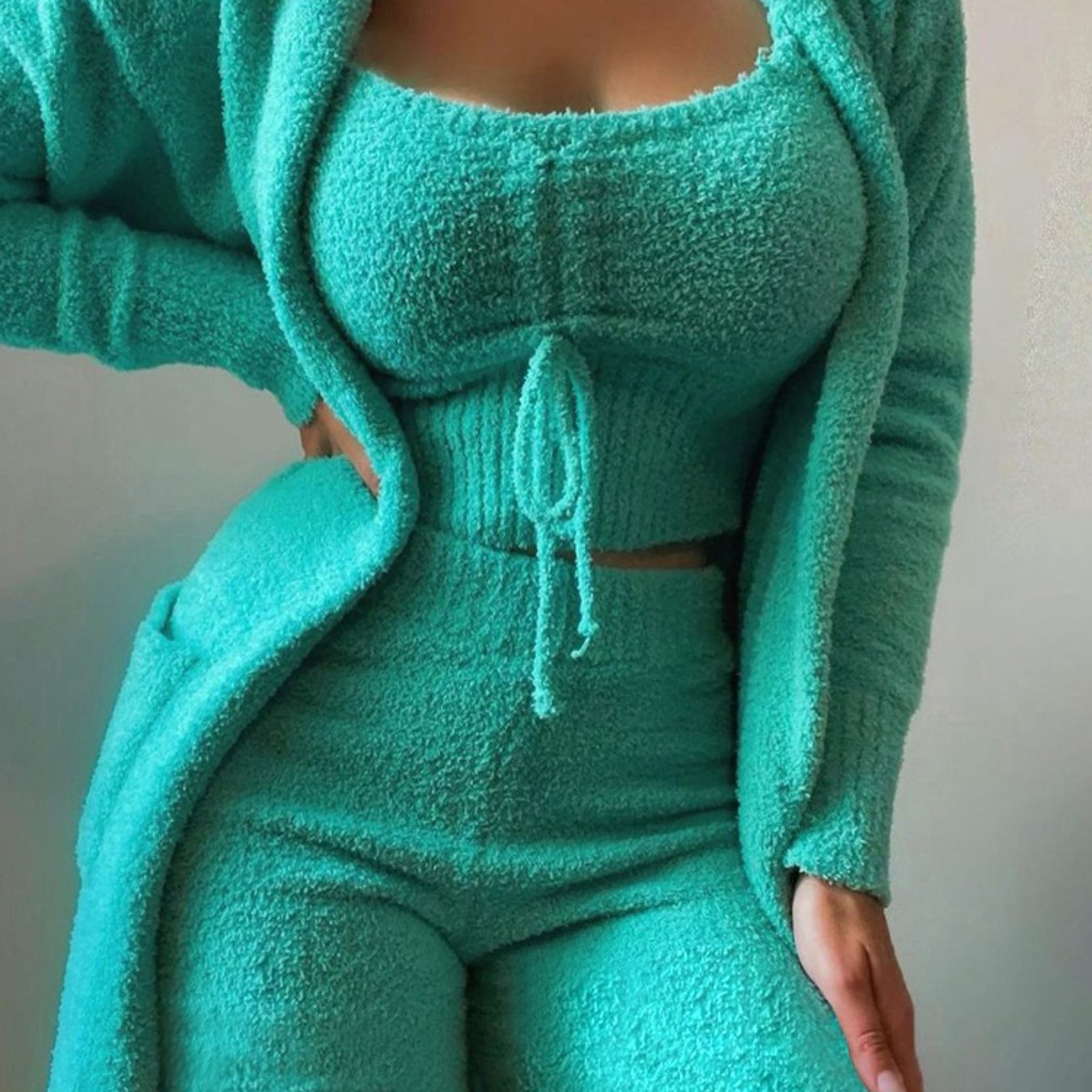 Plush Three-Piece Homewear Set