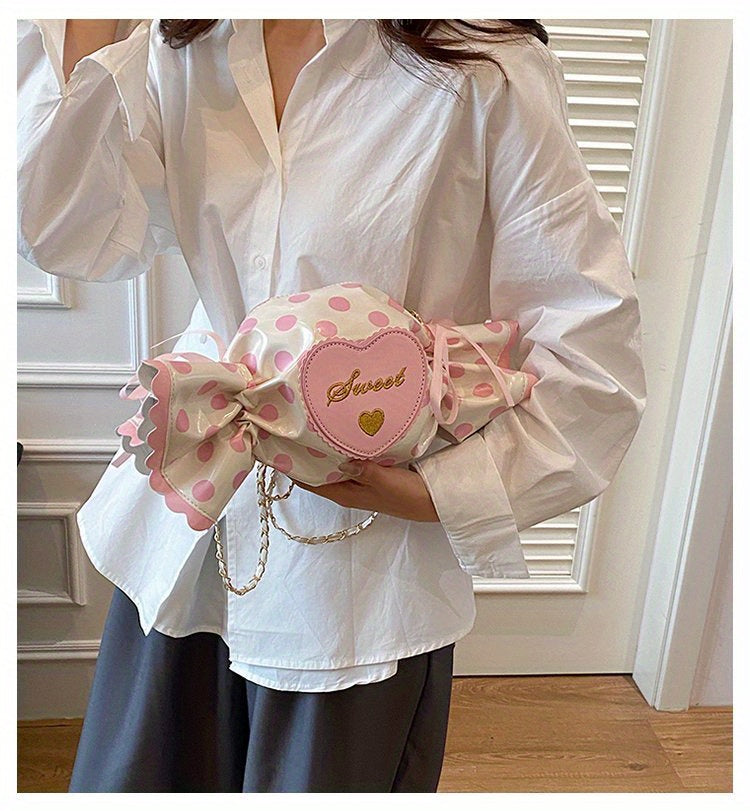 Cute Candy-Shaped Mini Crossbody Bag