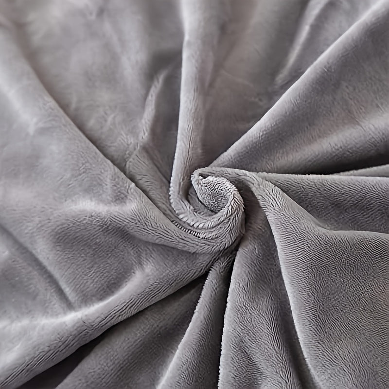 {2/3pcs} Plush Shaggy Fluffy Duvet Cover Set