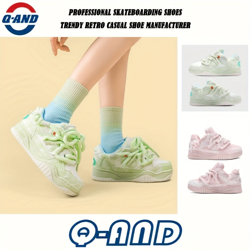 Low Top Lace-Up Cartoon Pattern Skateboarding Shoes