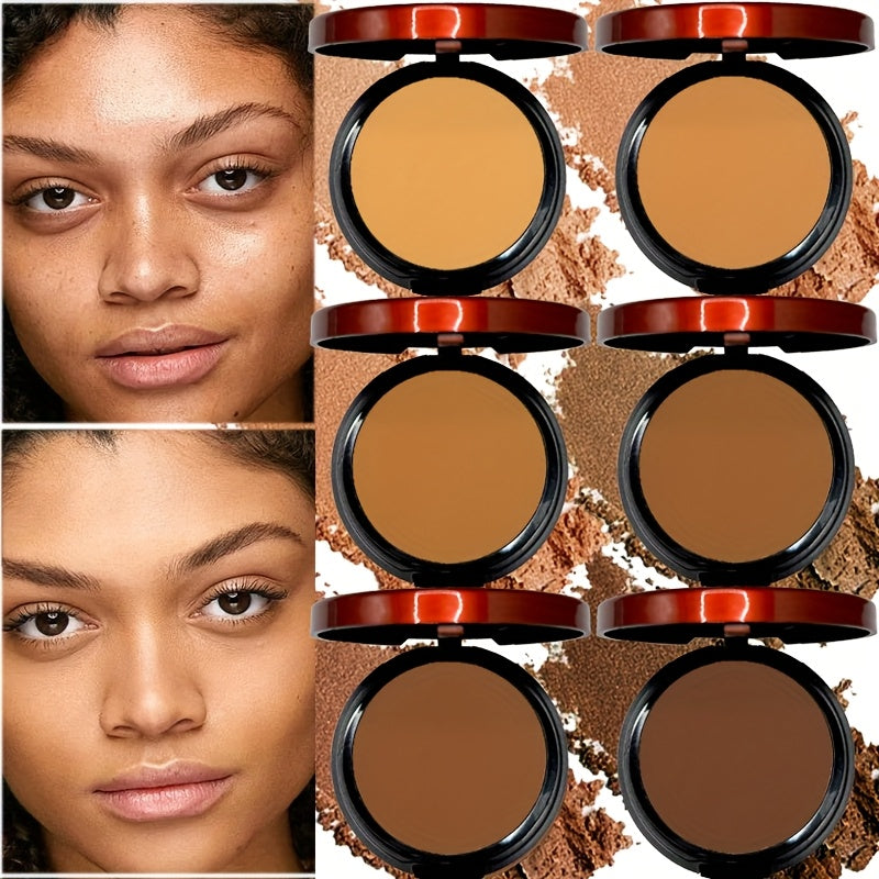 6 Shades Waterproof & Sweatproof Contour & Concealer Powder