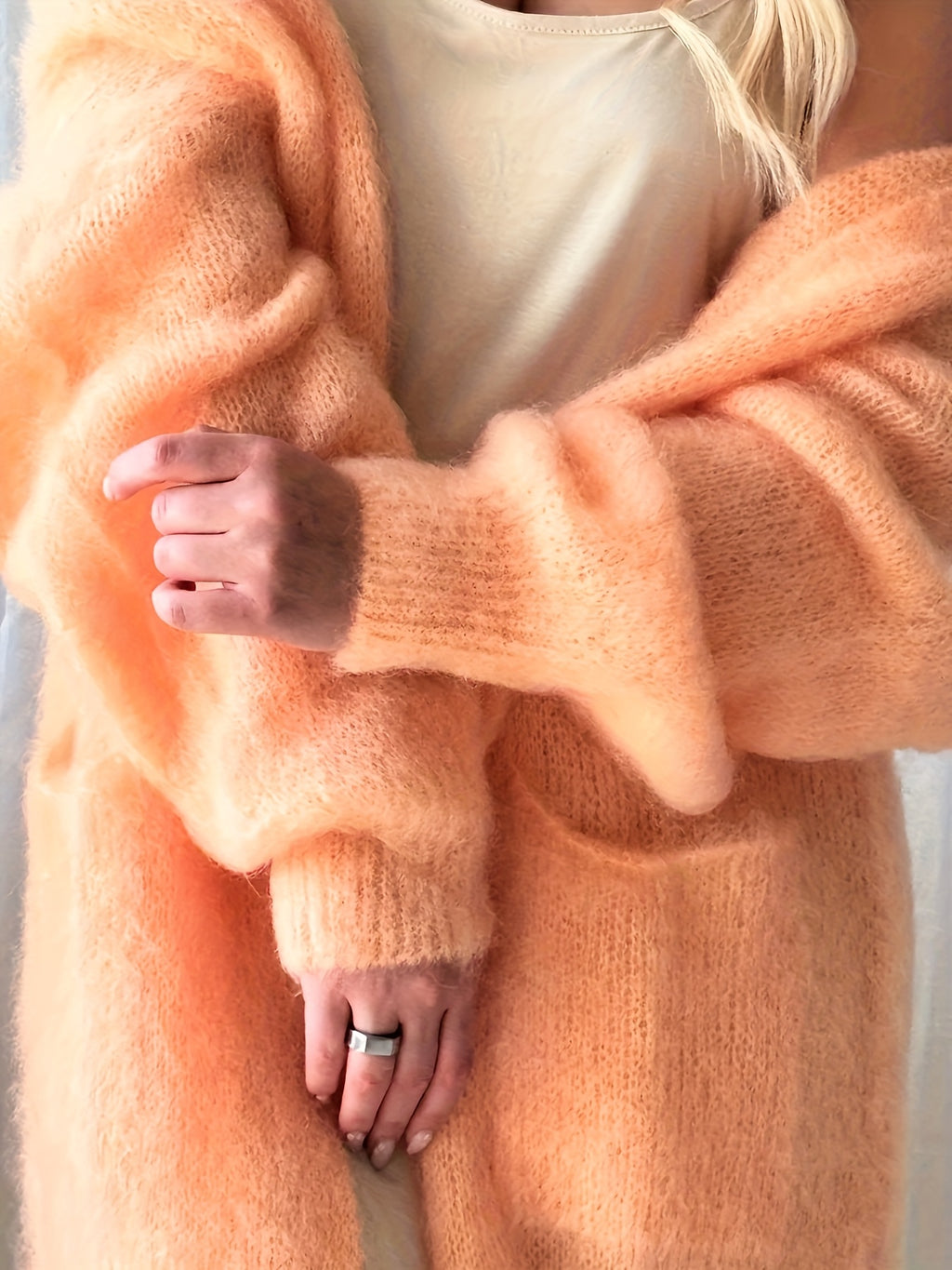 Women's Autumn/Winter Warm Long-Sleeve Cardigan LL425