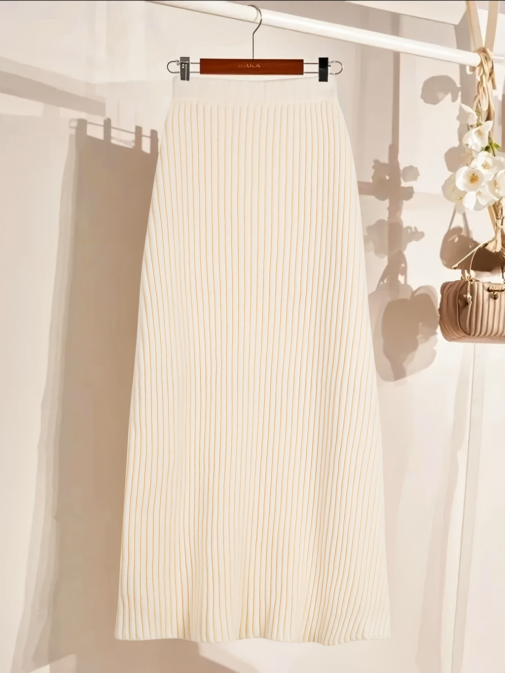 Rose Irregular A-Line Skirt