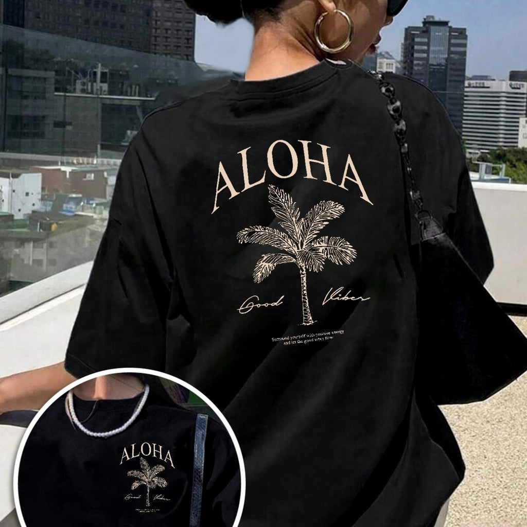 "ALOHA" Graphic Tee