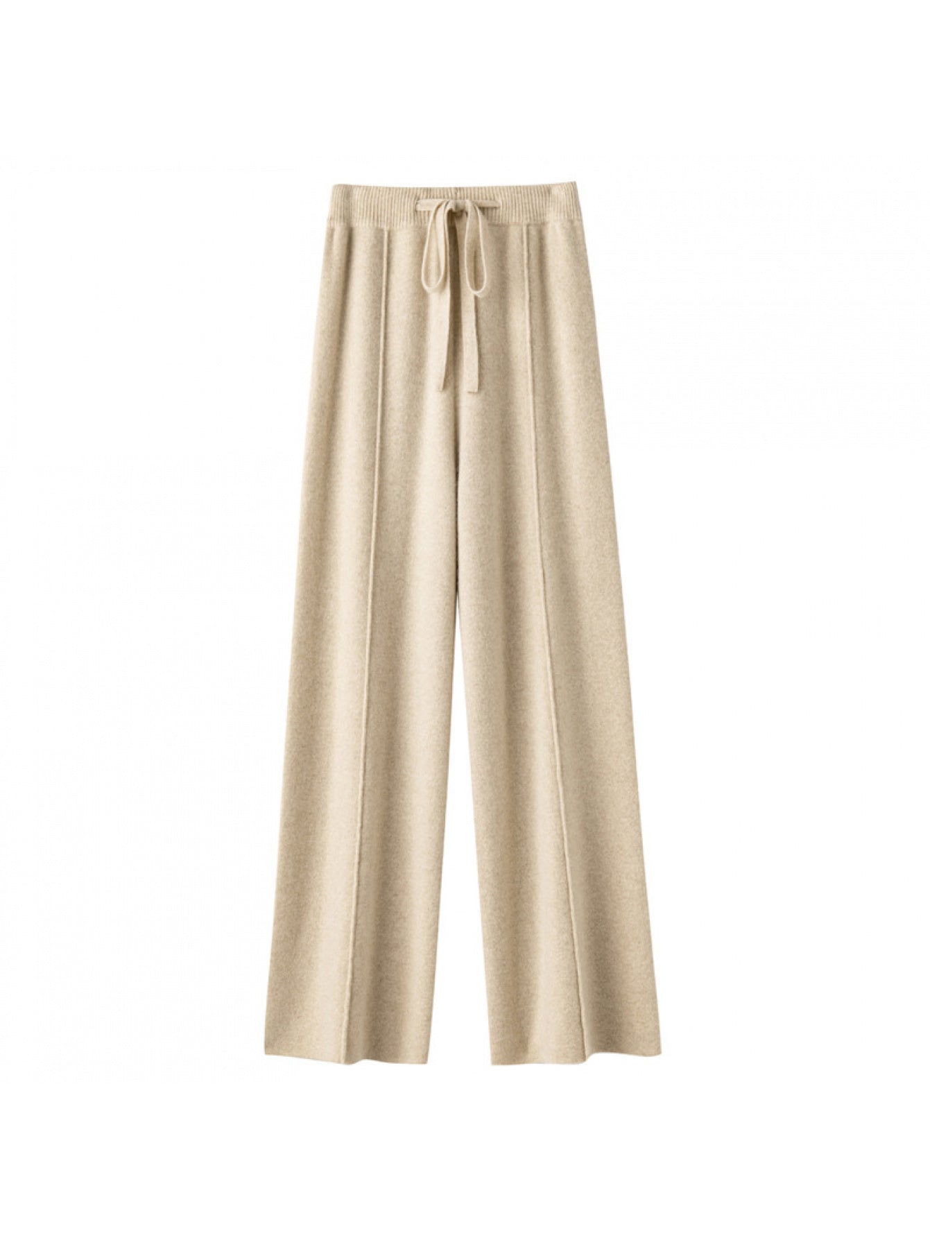 Women's High-Waisted Wide-Leg Pants - Winter New 2025 Dense Trousers with  Loop & Pockets, Straight-Leg -Skimming (Non-Mopping) Length, Machine Washable Elegant Trousers for Dresses/Skirts/Blouses (Style 54) - Autumn/Winter