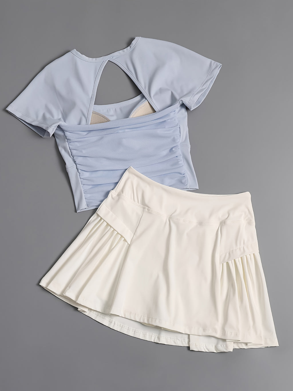 A Stylish Two-Piece Sports Outfit
