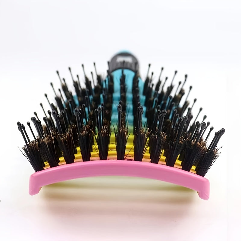 Curved Vented Professional Detangling Hair Brush
