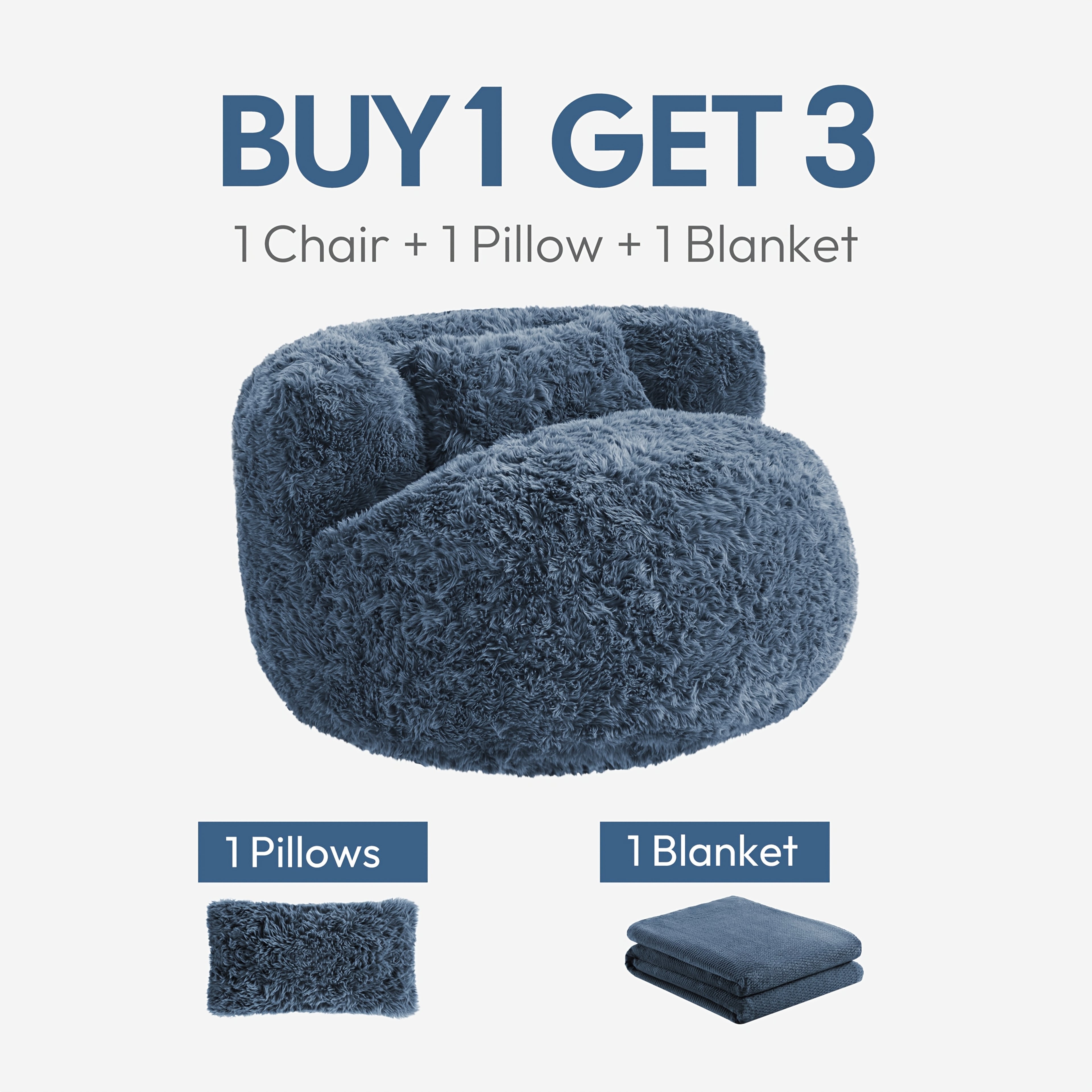 Fluffy Compression Sofa